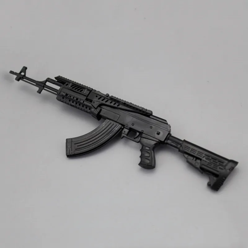 1:6 Сборная модель игрушечного солдата автомата АК-47 с миниатюрным оружием и аксессуарами.