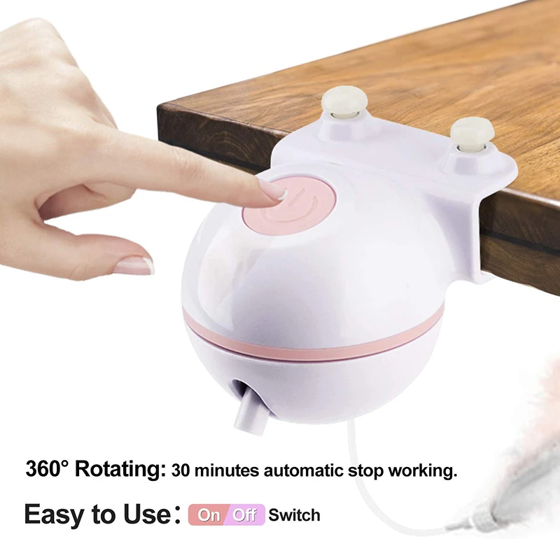 MESNUG игрушки для кошек интерактивные автоматические вращающиеся на 360 градусов