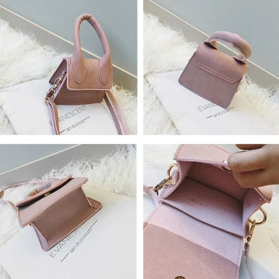 MANFUNI простая дизайнерская сумка на плечо Мягкая матовая квадратная женская через