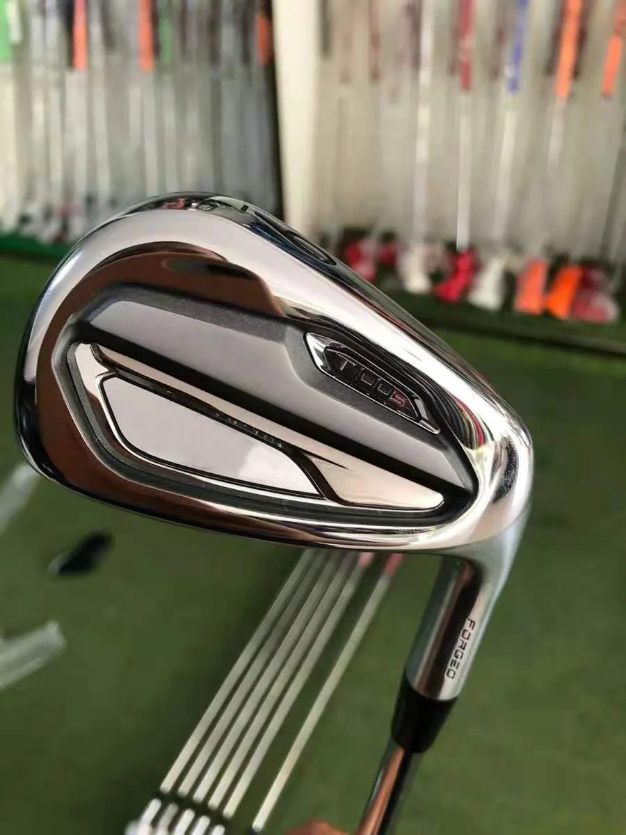 

T100 Golf Iron Clubs 3-9P R / S Golf Iron Set, Stretch Head with Head Cover