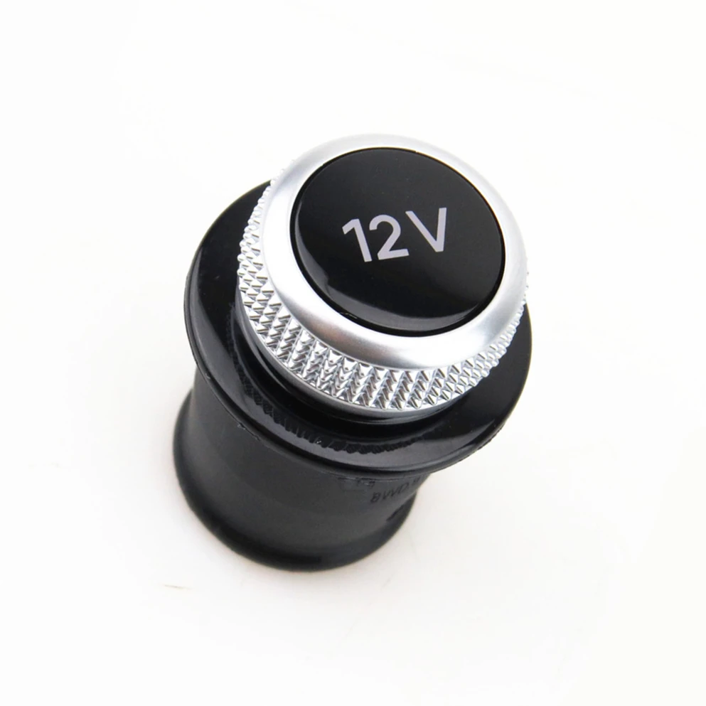 Car Interior 12V Chrome Cigarette Lighter Dust Proof Cover Decoration Shell For A1 A3 8P A4 B6 B8 A5 A6 C5 C6 A7 A8 Q3 Q5 Q7 TT |