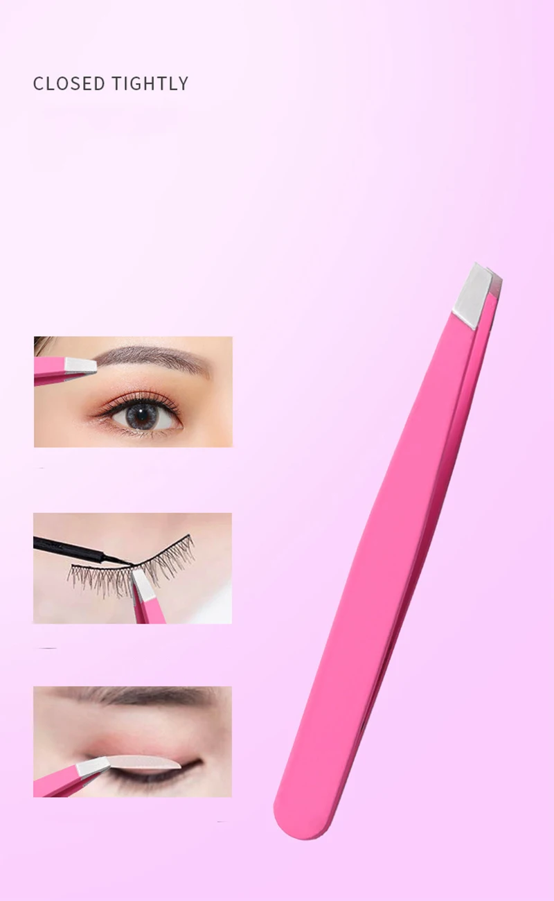 4 шт./лот косметические инструменты пинцет для бровей Профессиональный