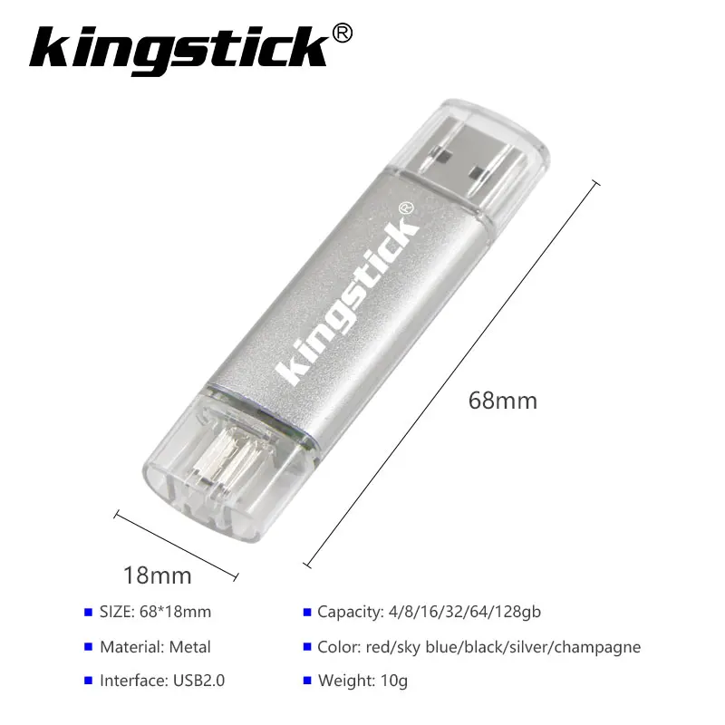 Новый цветной OTG USB флэш накопитель 32 ГБ 16 8 4 Флешка memoria 2 0 ручка карта памяти Micro