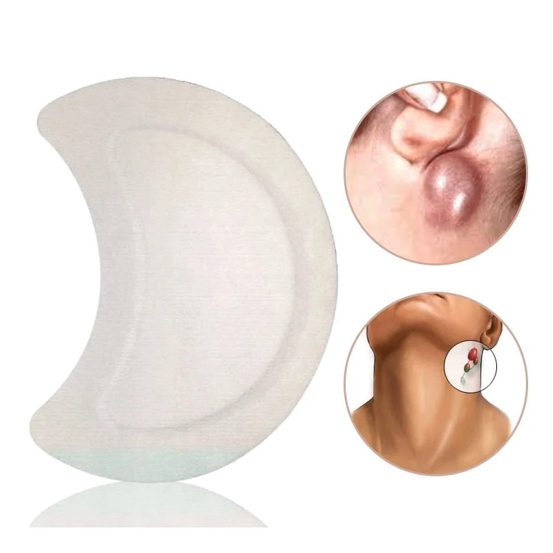 10 шт. травяные лимфатические патчи для ухода Para Mammary устранение лимфатических