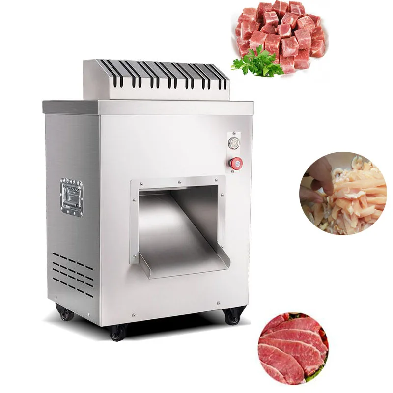 

Машина для резки мяса из нержавеющей стали, 2,5-20 мм, 2200 Вт