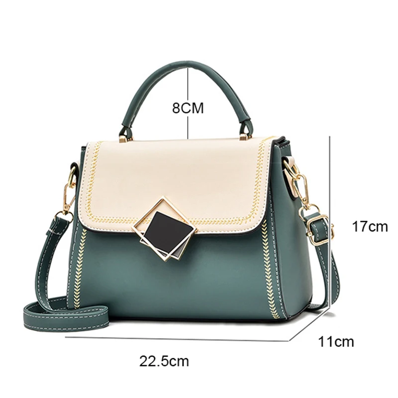 Сумки через плечо в стиле пэчворк для женщин модный кошелек из искусственной