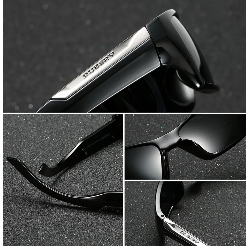 Солнечные очки DUBERY поляризационные UV400 для мужчин и женщин модные роскошные