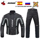 Ветрозащитный костюм для мотогонок, защитная Экипировка, мотоциклетная куртка + мотоциклетные брюки, защита для бедер, комплект одежды для мотоцикла, испании