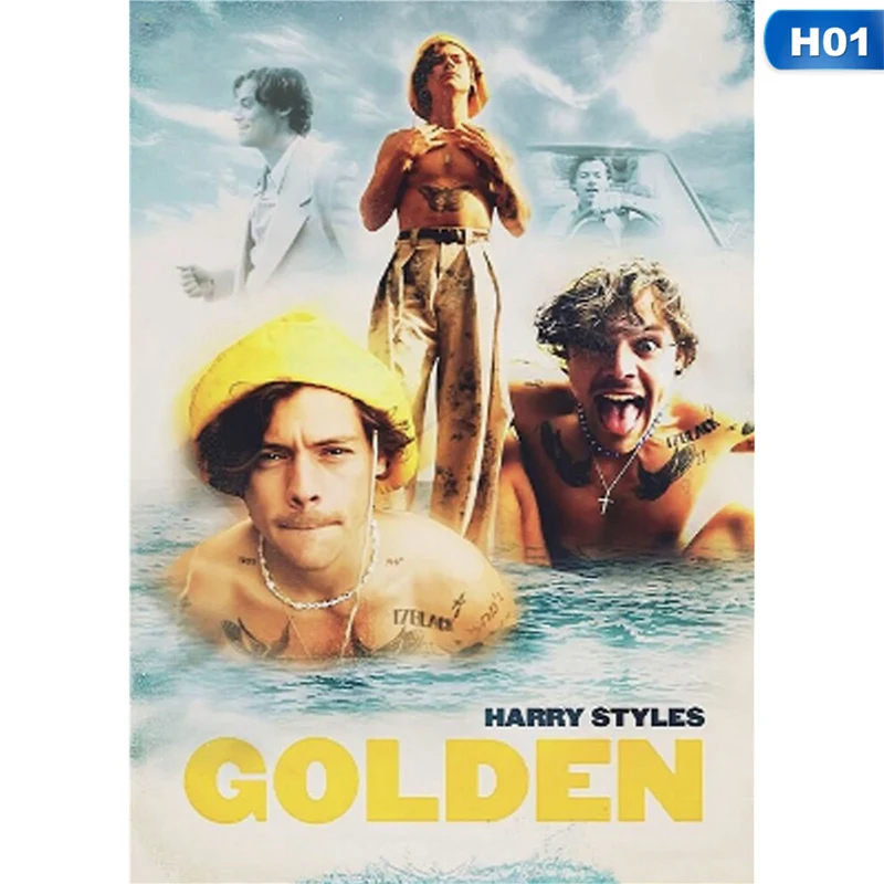 

British Singer Harry Style Posters Wall Art Decor Picture Modern Home Decor Room Decoration Coated Paper Poster Painting A3