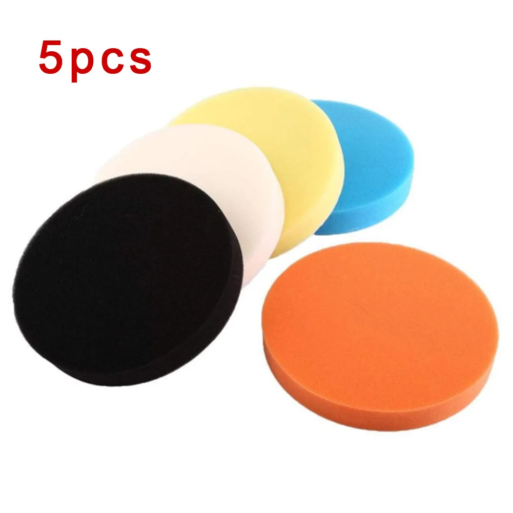 

For Compound Buffing Sponge Pads 5Pcs 7 Inch Buffing Polishing Supplies