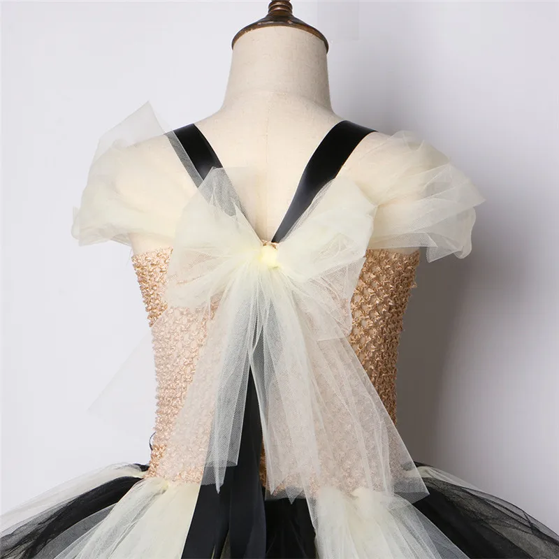 Jack Skellington Tutu Dress Halloween Cosplay Witch Costume for Girls Kids Party Children clothing | Детская одежда и обувь