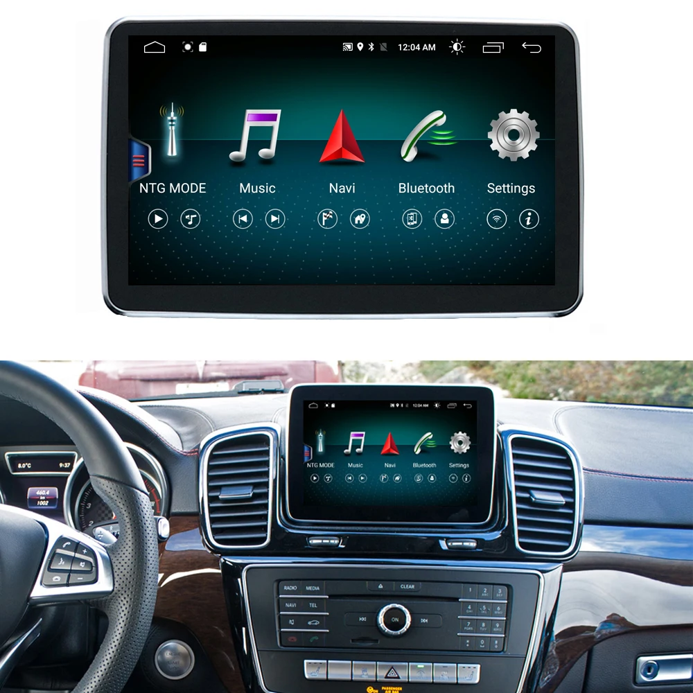 8-Core, 4 Гб+ 64G Мобильный DVR Android 8,4 дюймов Дисплей для Mercedes Benz ML W166 GL X166 2012- команда Системы обновления Экран