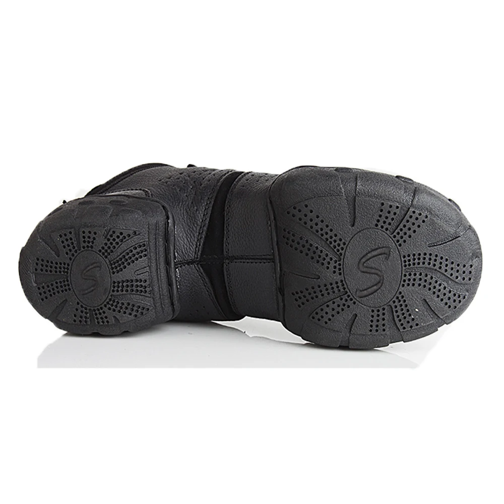 Кроссовки из натуральной кожи для девочек модная обувь джазовых танцев мягкая