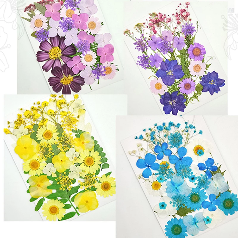 

Dried Flowers Plants DIY Fills Epoxy UV Handmade Craft Nail Art Decoration