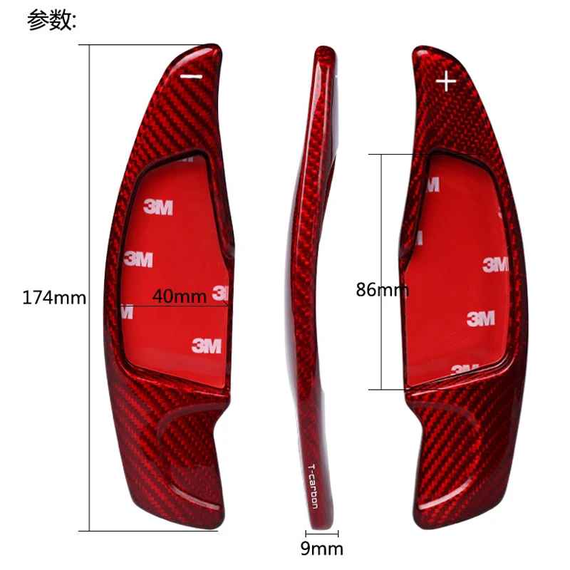 Автомобильный Стайлинг рулевое колесо из натурального углеродного волокна