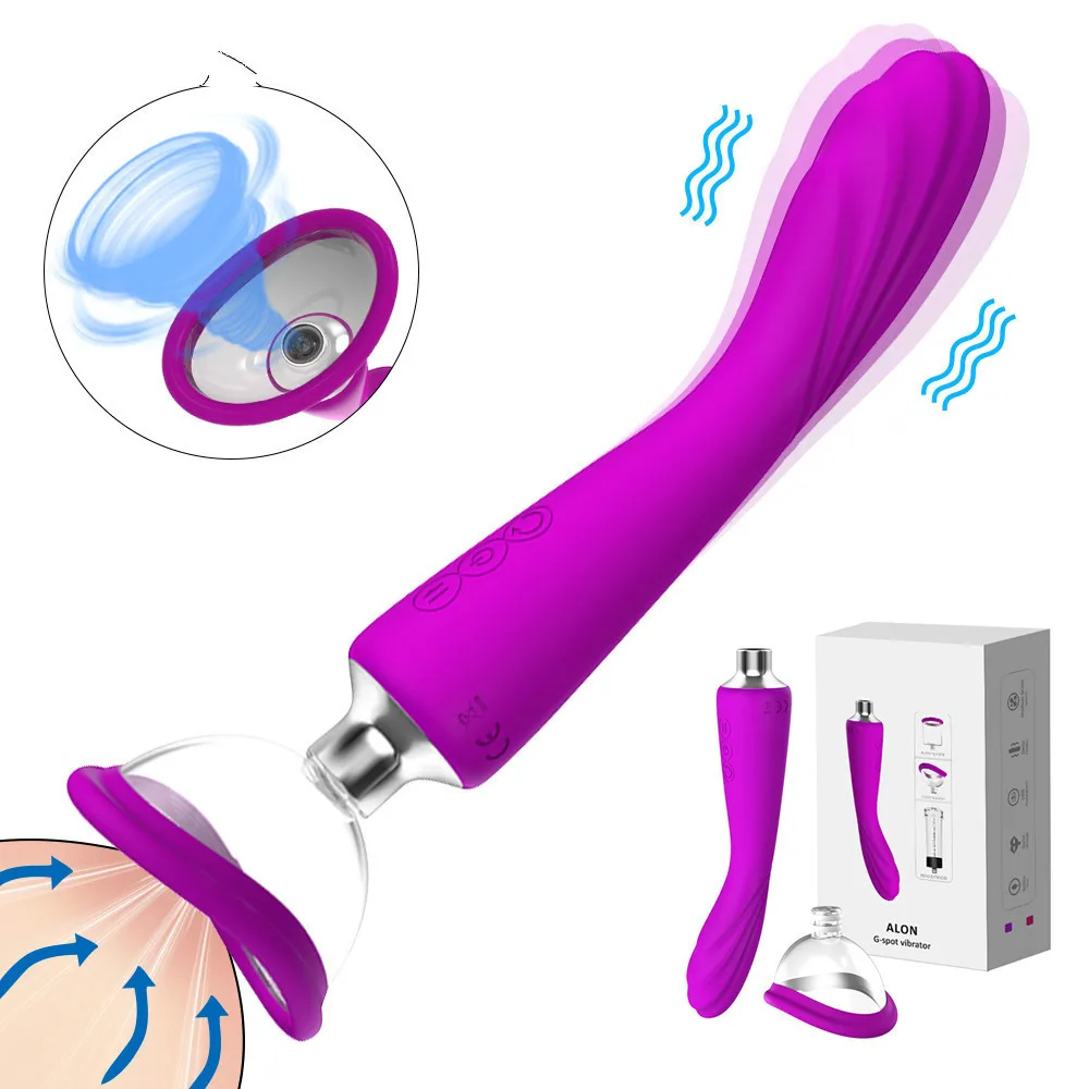 Вагинальный вибратор присоска для сосков оральный секс Стимуляция клитора