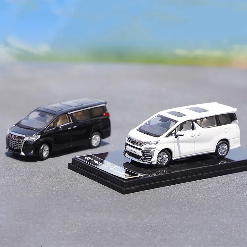 

1/64 Toyota Alfa Weir Law MPV Commercial Car Nanny Car Alloy Casting Car Model Collection Display Gift
