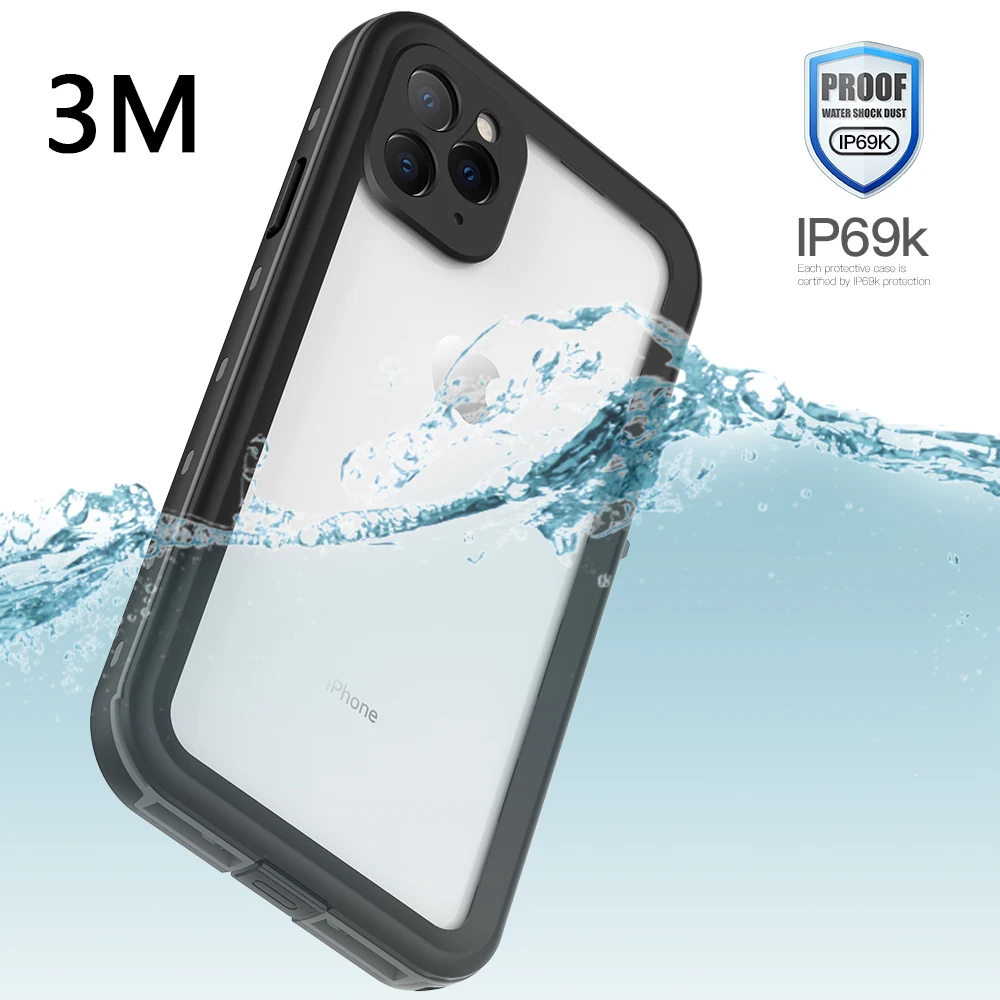 Для Apple iphone 11 Pro Max XS XR оригинальный Redpepper водонепроницаемый IP68 Подводный 2m Life