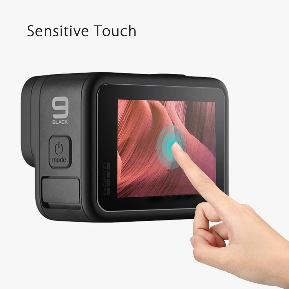 

Tempered Glass Screen Protector Cover Case for GoPro Hero 9 Black Lens Protection Protective Film Gopro9 Go pro Accessories