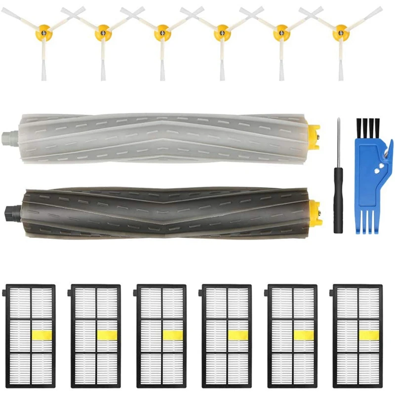 

Replacement Parts for IRobot Roomba 800 900 Series 980 960 890 880 870 860 805 Vacuum Cleaner, Replacement Kit Set