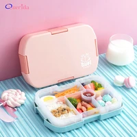 new portable healthy lunch box multi grids bento box for student office worker outdoor food storage container seal heating bento