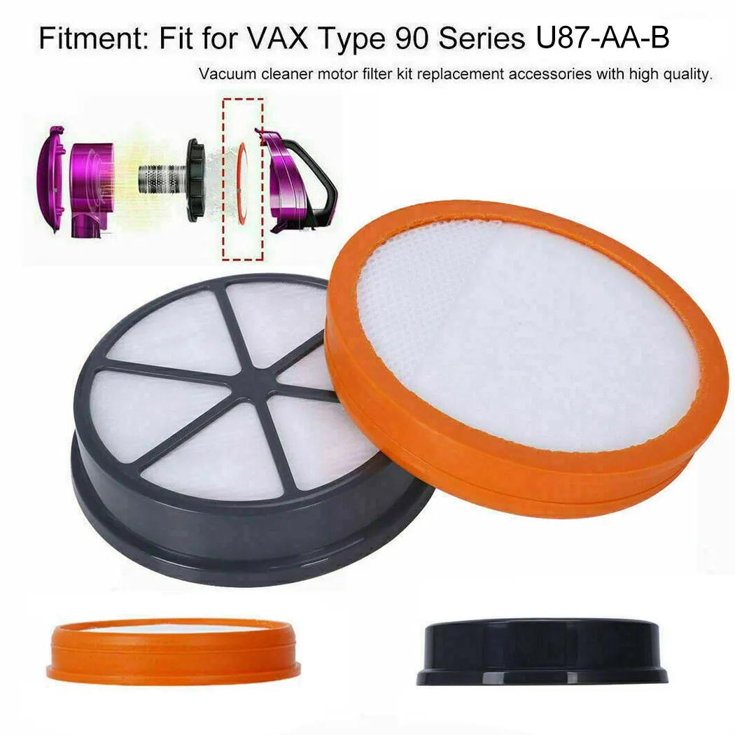 

2PC Motor Filters Suitable For Vax AIR 3 Agile Type 76 Pre Vacuum Cleaner Kit U87-AA-B Replacement Part 1113262700