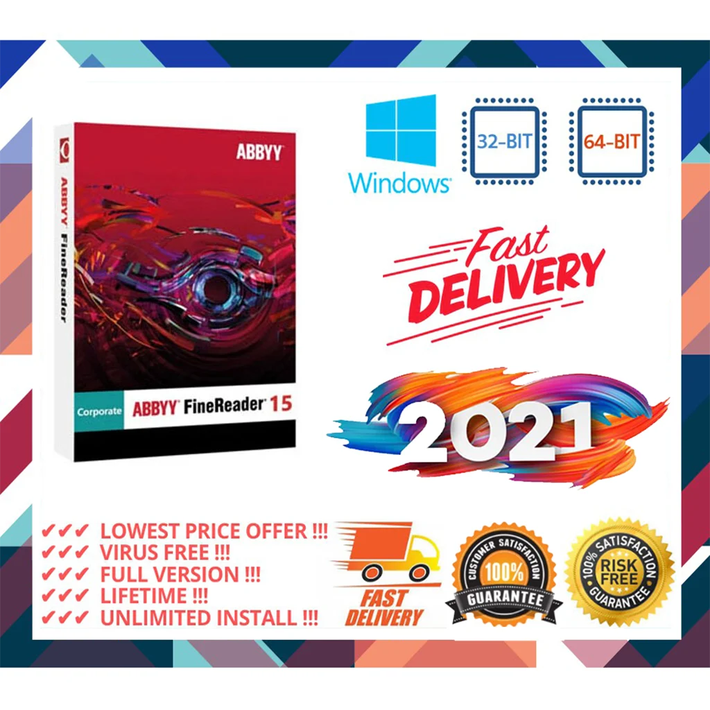 

Abbyy Finereader Corporate 15100% Delivery