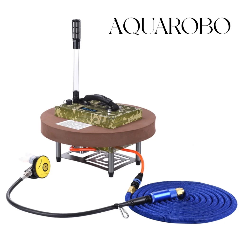 

AQUAROBO 519 Diving Ventilator ，Waterproof Air Compressor with 49 ft Hose， Deep Diving Adventure Equipment（3 /6Hours）