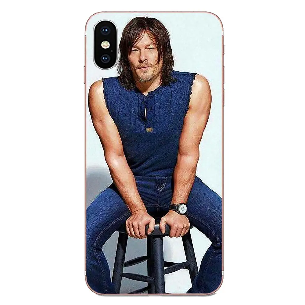 Дерил Диксон Norman reedus с изображениями из сериала Ходячие мертвецы для Xiaomi Redmi Mi 4 7A