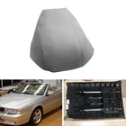 Стайлинг автомобиля, центральный подлокотник из кожи и микрофибры для Volvo S70 V70 C70 1993 - 1998 1999 2000 2001, серый