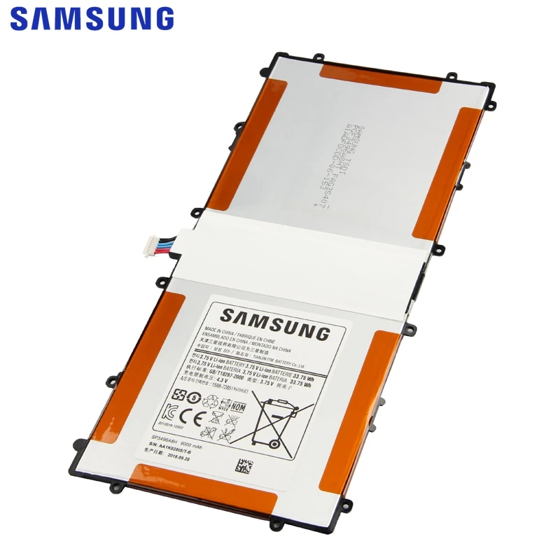 Оригинальный аккумулятор Samsung SP3496A8H для Google Nexus 10 GT-P8110 HA32ARB SP3496A8H(1S2P) оригинальный