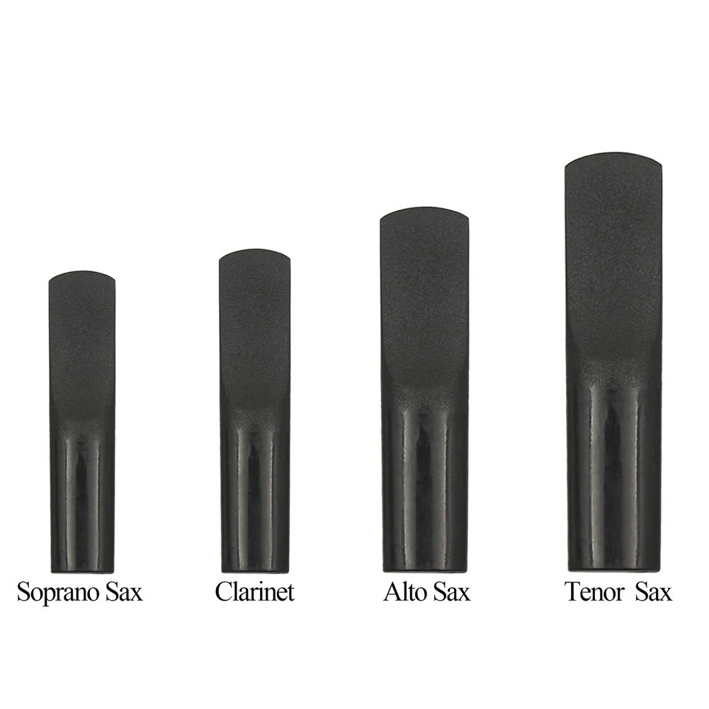 

Saxophone Resin Reed 2.5 Strength Mouthpiece Reed Repair Accessory For Clarinet Black Alto/Tenor/Soprano Sax Accessories
