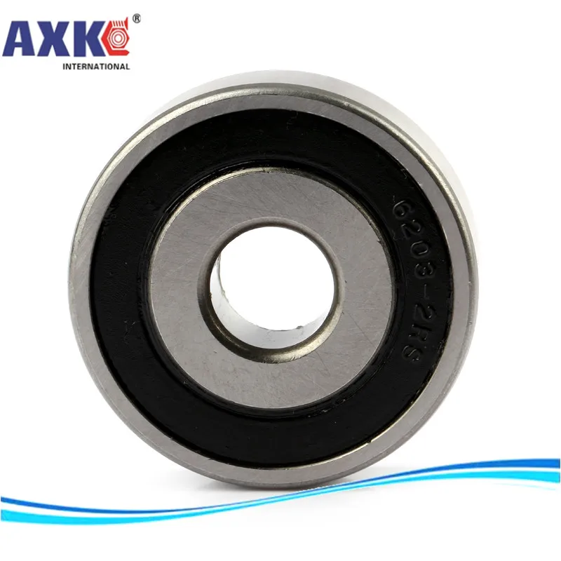 

100pcs free shipping double Rubber sealing cover deep groove ball bearing 6203-2RS 17*40*12 mm