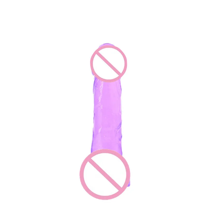 Мини Хрустальные фаллоимитаторы для женской мастурбации Стимулятор точки G