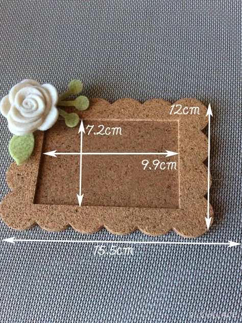 Скрапбукинг вырезанное небо мультфильм фоторамка форма деревянный штамп новый
