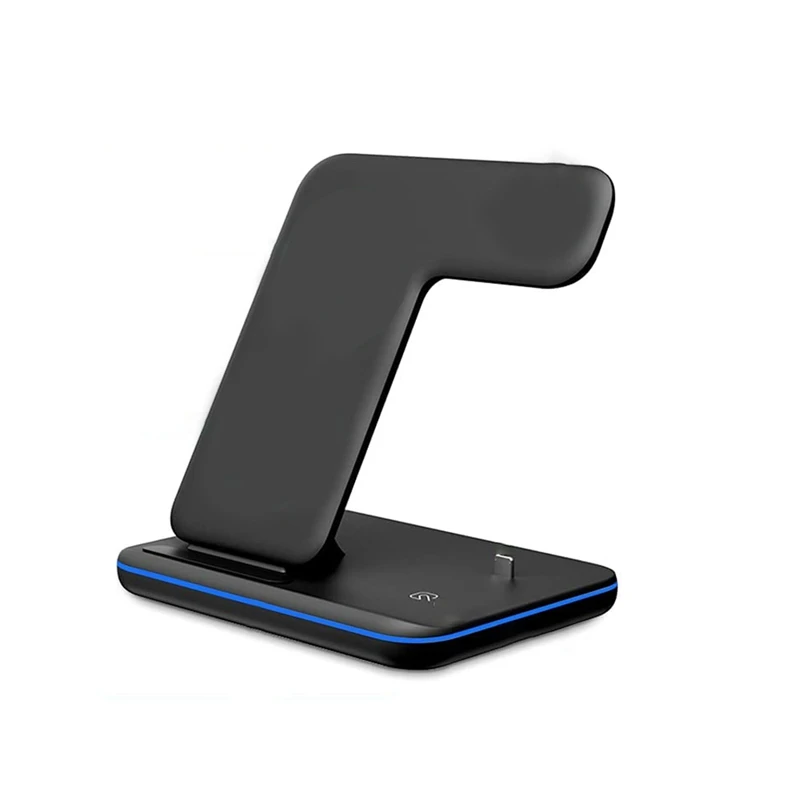 

3-In-1 Wireless Charging Station, Powergiant 15W, Qi, Fast And Fast, Compatible With For Pro 2, 1, Iwatch 5, 4