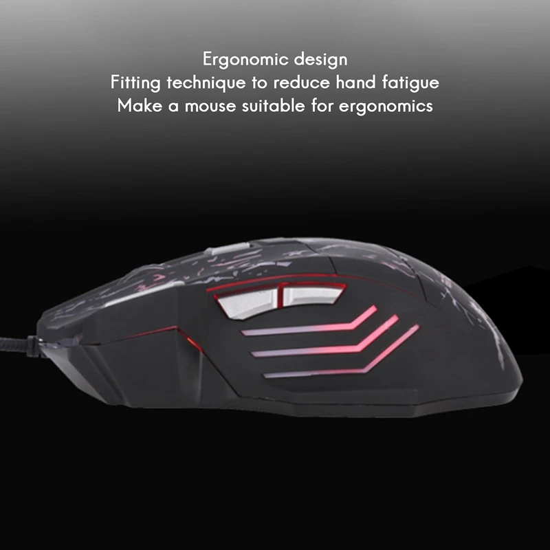 Игровой Мышь Проводная игровая мышь USB рабочий стол Цвет проводной Офис |