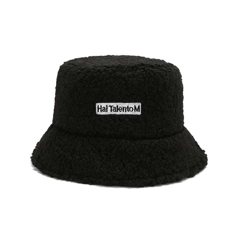 Женская зимняя шапка из искусственного меха ягненка плюшевый мишка Рыбацкая