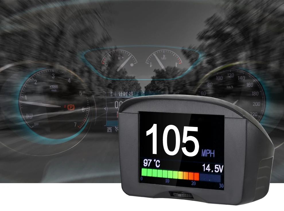 AUTOOL X50plus X50pro X60 Автомобильный дисплей HUD Дисплей автомобильный проектор OBD 2 калибра цифровой спидометр диагностический инструмент