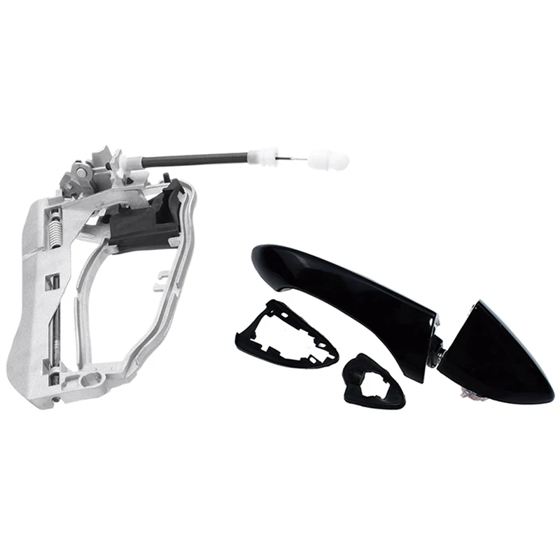 1 шт. передний правый со стороны водителя дверные ручки и автомобиль яркий черный