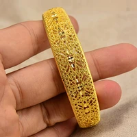 wando dubai arab gold color wedding bangles for women bride bracelets ethiopianfranceafricandubai jewelry gifts