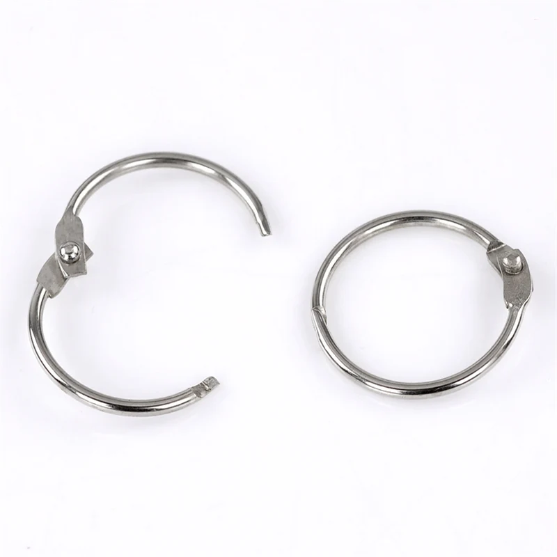 

30 PCs Doreen Box Safety Rings Alloy Silver Color Round Findings For DIY Jewelry Making Wholesale 29mm Dia. (Open Size:5.3x2cm)