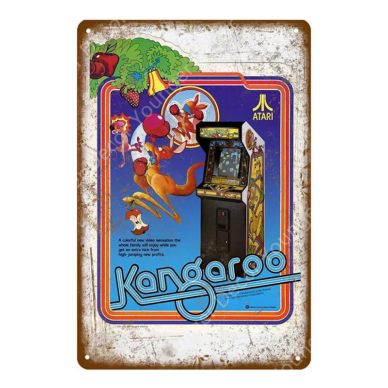 YD8090BI Кино, комикс, видео игра, Yoys Poster Play Gaming, металлические знаки, геймерская наклейка на стену для паба, бара, клуба, домашний декор, мультяшная доска, YI-162 - Цвет: YD8090BI