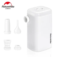 naturehike high power mini inflatable mat air pump 3 in 1 camping multi function mini charging treasure lighting inflatable pump