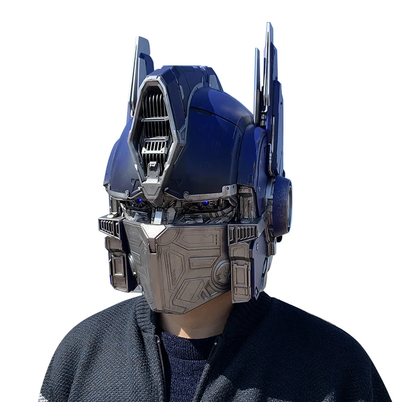 

Optimus Prime Helmet Wearable Model Voice Control Toy Decoration