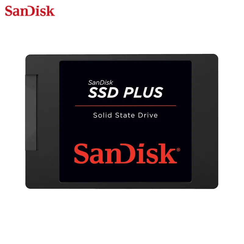100% Оригинальный Sandisk SSD PLUS 120 ГБ 240 480 Внутренний твердотельный диск Жесткий SATA3 2 5