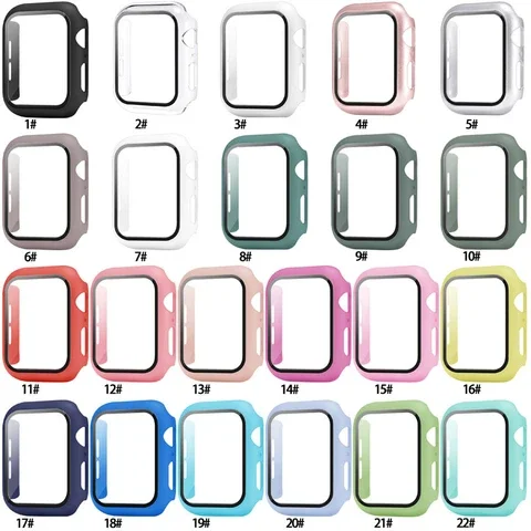 

38/40/42/44MM Protective Case for Apple Watch For iWatch 4/5/6/SE Watch Screen Protector Hand Watchcase Dropshipping