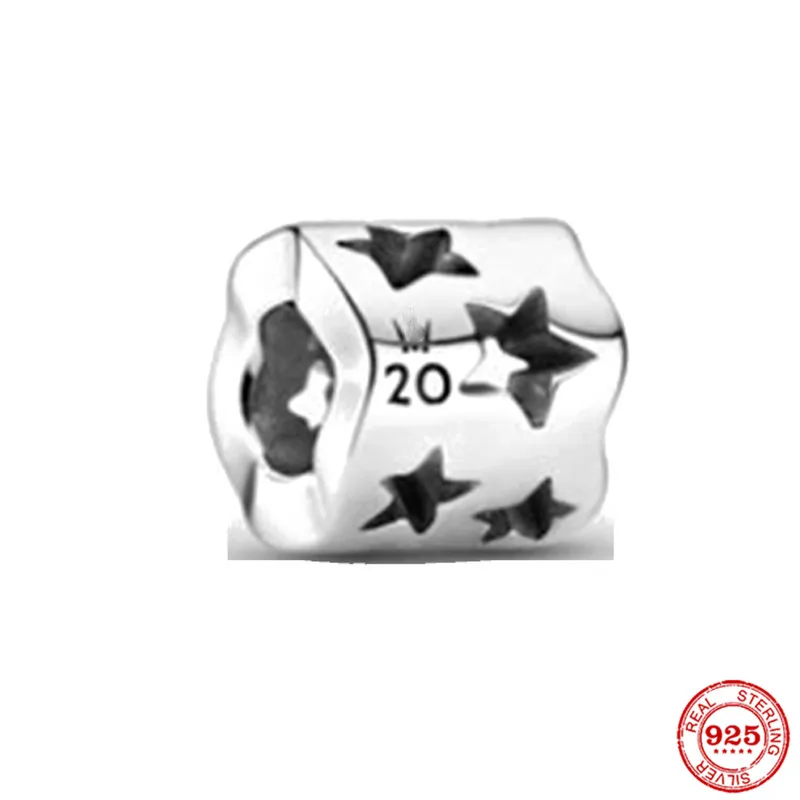 Серебряная подвеска из бусин муранское Мурано мама Нан сердце сестра Подходит