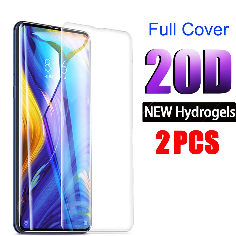 

2-4Pcs Hydrogel Film for Redmi Note 11 10 9 8 7 Pro 8T POCO X3 F3 M3 Screen Protector for Xiaomi Mi 12 Mi 11 Mi 10 9 Mi 9T Pro