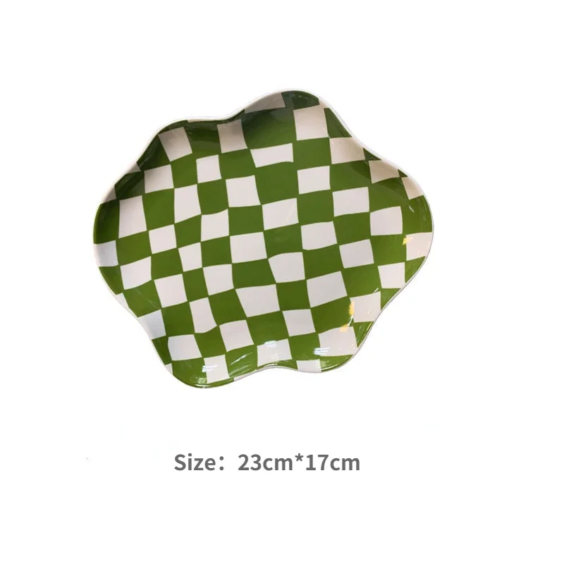 Керамическая тарелка в скандинавском стиле для ювелирных изделий ожерелье